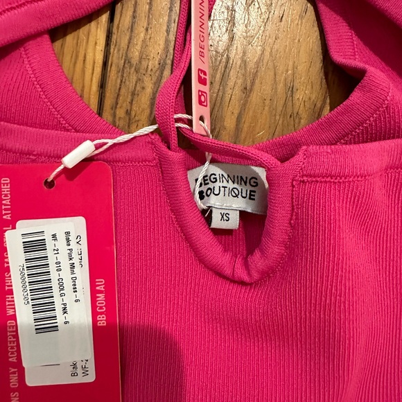 Beginning Boutique Blake Pink Mini Dress Size XS. Never worn, NWT. - Picture 2 of 5